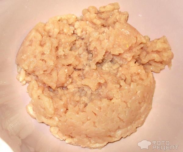 Рецепт: Куриные котлеты - с морковью по-корейски