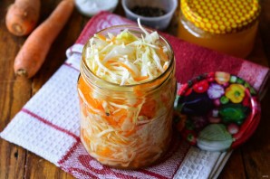 Капуста квашеная с медом Капуста квашеная с медом