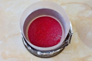 Малиновый муссовый торт Малиновый муссовый торт
