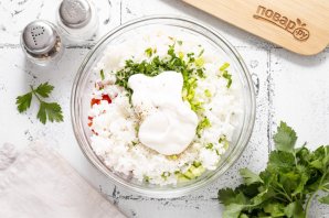 Салат с рисом и майонезом Салат с рисом и майонезом