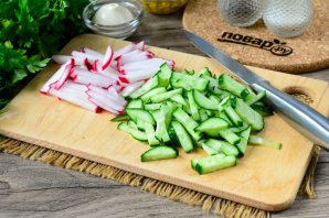 Салат "Весенняя свежесть" Салат "Весенняя свежесть"