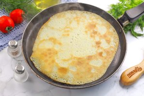 Блины с начинкой из баклажанов Блины с начинкой из баклажанов