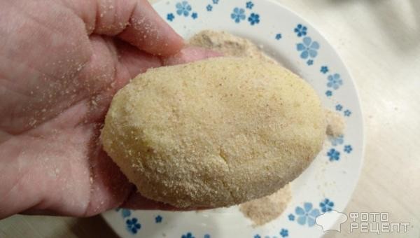 Рецепт: Зразы картофельные - с фаршем Рецепт: Зразы картофельные - с фаршем