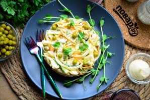 Салат "Обалденный" с куриным филе Салат "Обалденный" с куриным филе