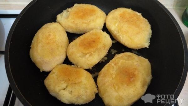Рецепт: Зразы картофельные - с фаршем Рецепт: Зразы картофельные - с фаршем