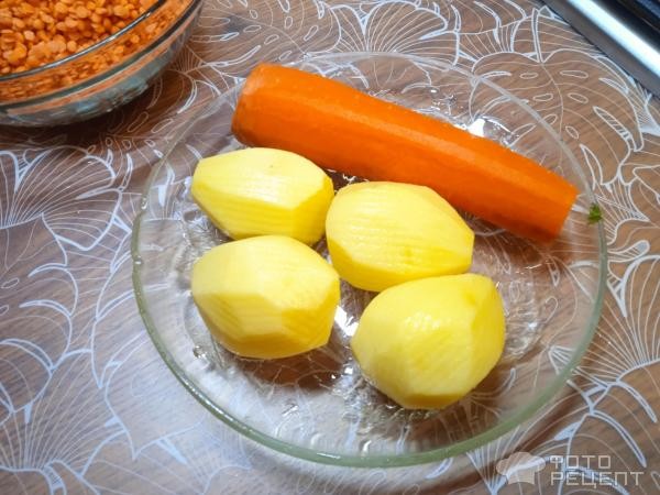 Рецепт: Суп из красной чечевицы - с беконом Рецепт: Суп из красной чечевицы - с беконом