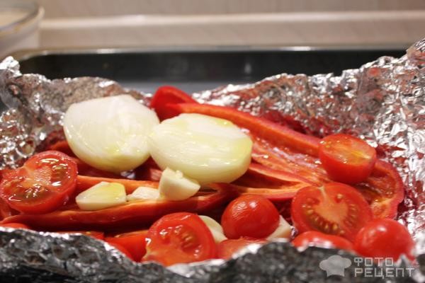 Рецепт: Паста с овощами - с запеченными овощами! Рецепт: Паста с овощами - с запеченными овощами!