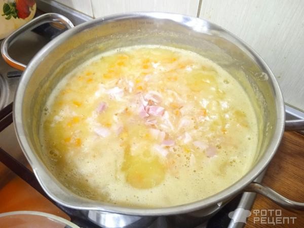 Рецепт: Суп из красной чечевицы - с беконом Рецепт: Суп из красной чечевицы - с беконом