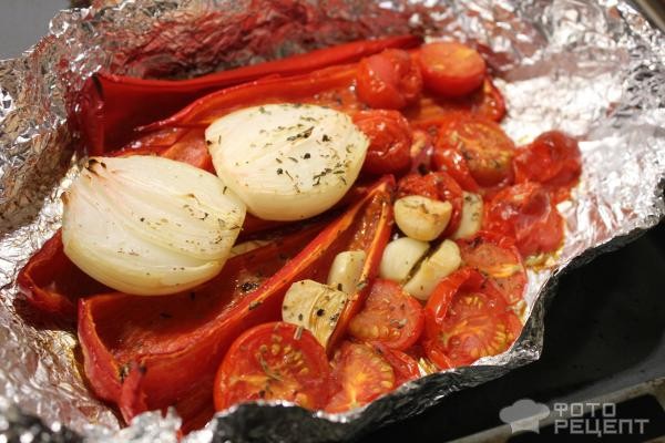 Рецепт: Паста с овощами - с запеченными овощами! Рецепт: Паста с овощами - с запеченными овощами!