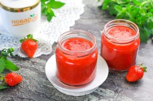 Варенье из клубники без варки Варенье из клубники без варки