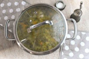 Куриный суп со щавелем