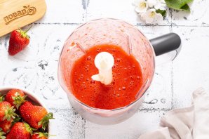 Клубничный сорбет Клубничный сорбет