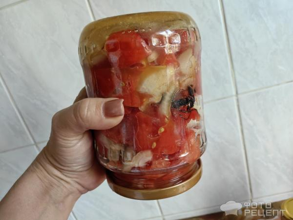 Рецепт: Маринованные помидоры - Быстрые без уксуса